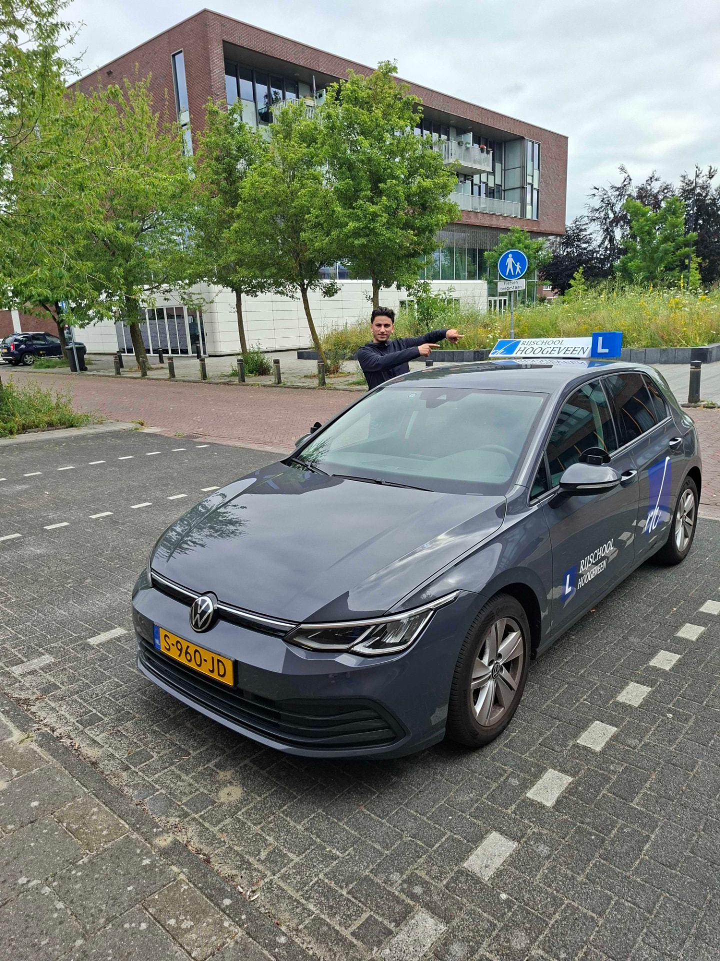 Geslaagd! geslaagd bij Rijschool Hoogeveen