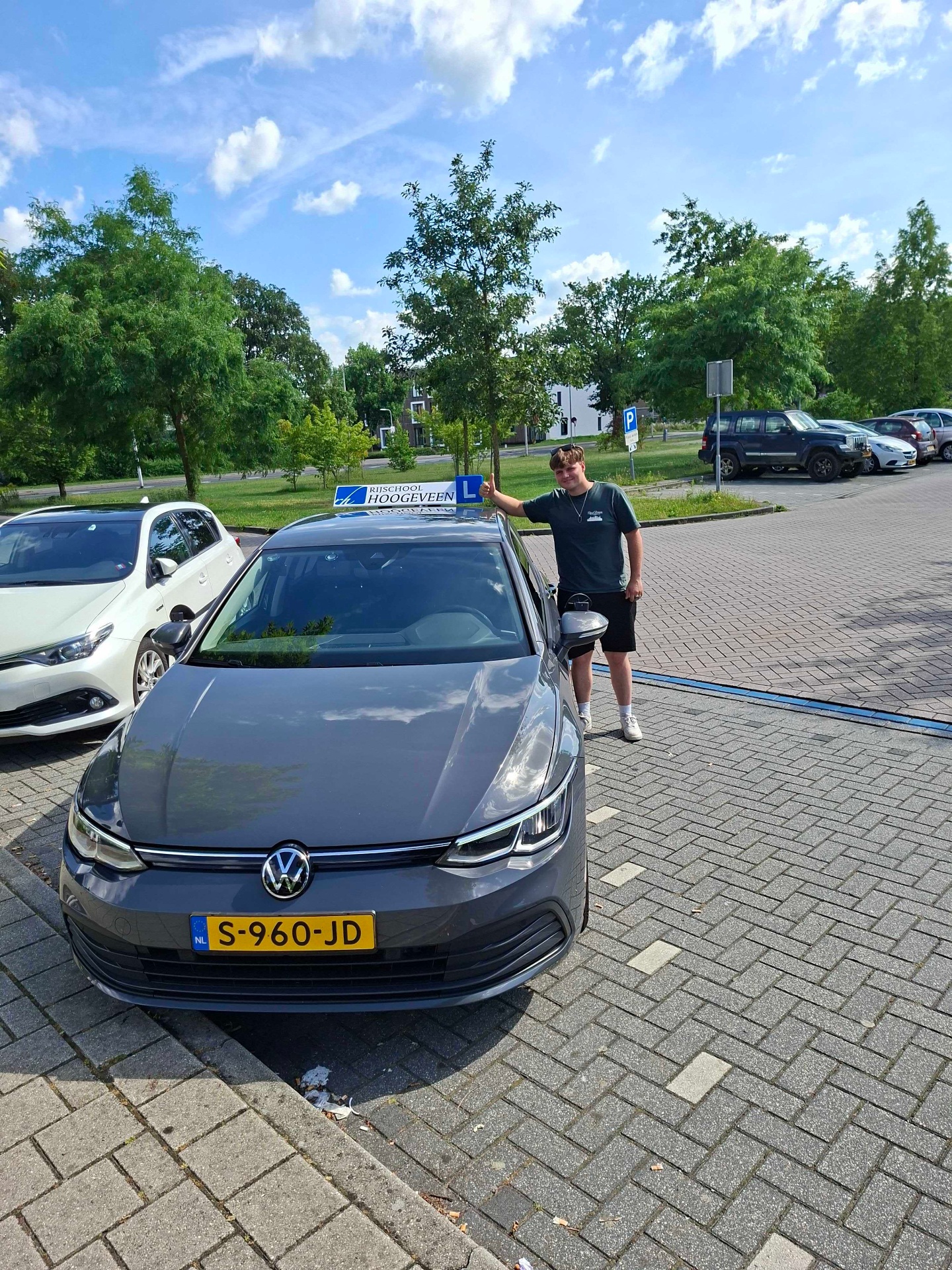Geslaagd! geslaagd bij Rijschool Hoogeveen